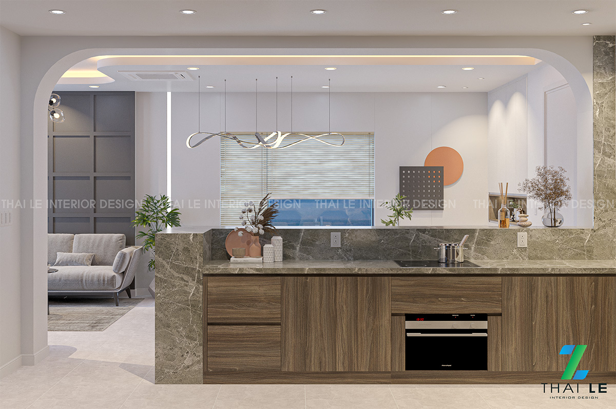 Thiết kế nội thất căn hộ Cardinal Court Q.7 - 100m2